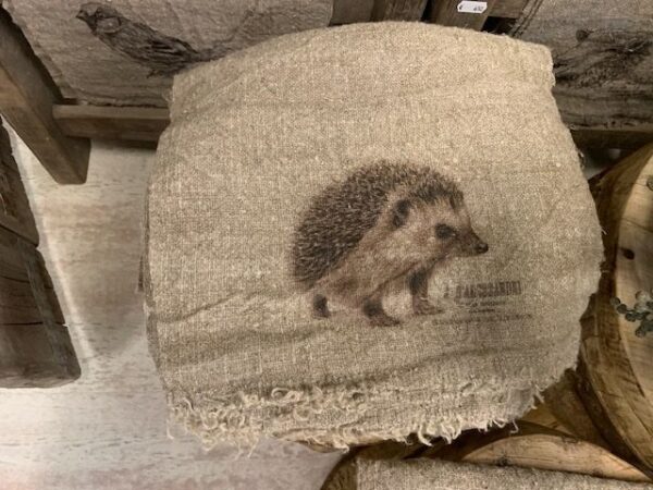 Shabby doek 'Egel'
