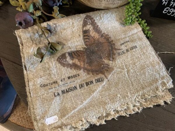 Shabby doek 'Vlinder'