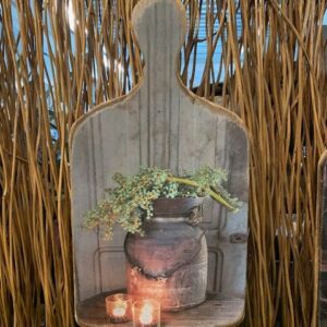 Decobordje hout 'dadeltak'