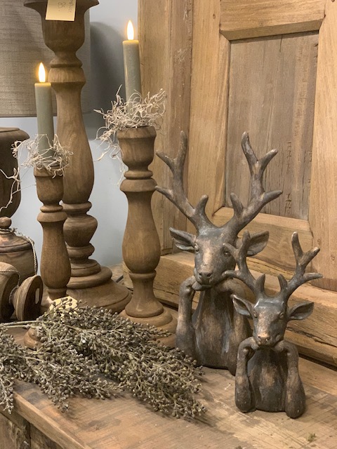 Polystone Hert 'Zen' M - Afbeelding 3