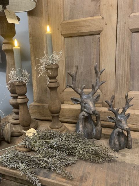 Polystone Hert 'Zen' L - Afbeelding 2