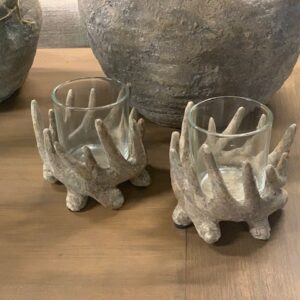 Alternative view of Windlicht 'Gewei' S