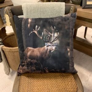 Kussen Velours "Rendier'