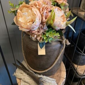 Alternative view of Boeket bloemen Zalm