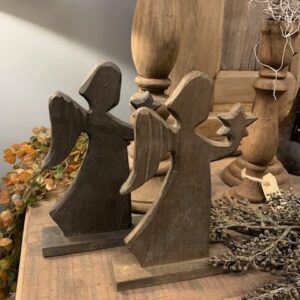 Houten Engel Bruin