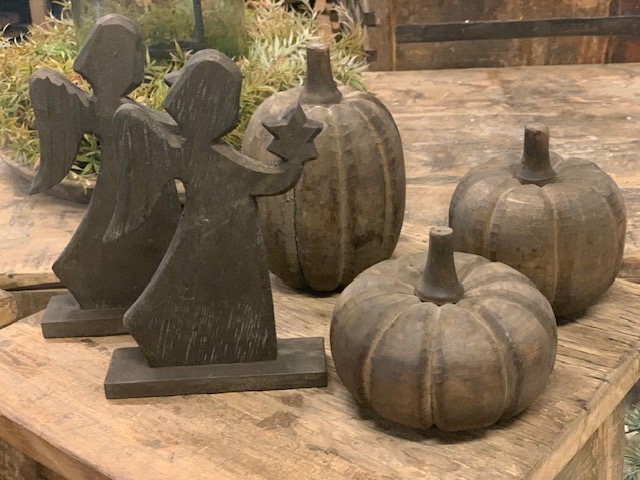 Houten Engel Bruin - Afbeelding 2