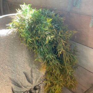 Rozemarijn Hanger Groen/Oranje 105cm