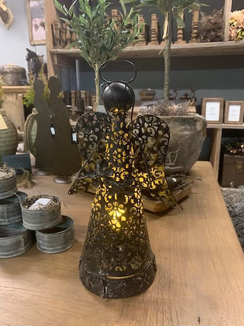 Engel Metaal met Verlichting - Afbeelding 2