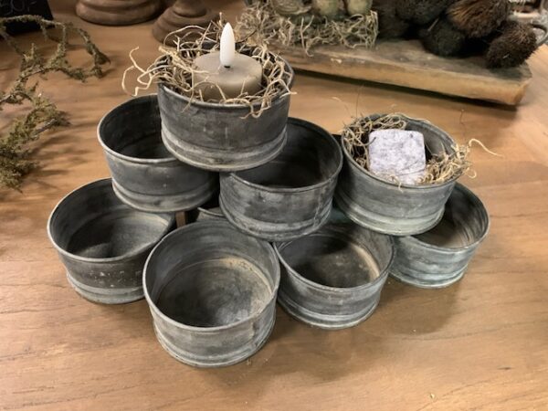 Zinken pot Ø8cm
