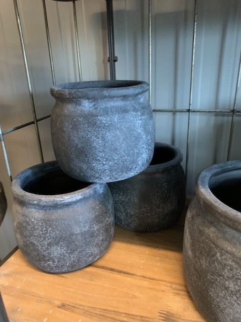 Stenen Pot Donkergrijs M - Afbeelding 2