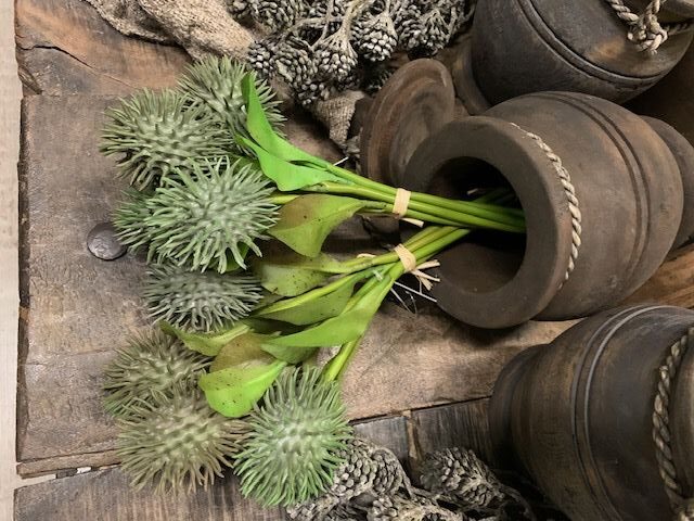 Distel Real Touch Groen/Grijs - Afbeelding 2