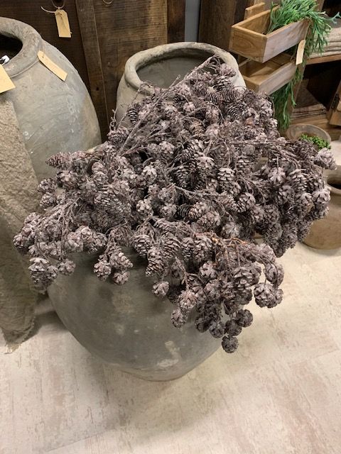 Dennenappeltak Real Touch Frost