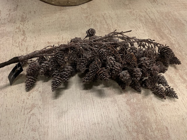 Dennenappeltak Real Touch Frost - Afbeelding 2