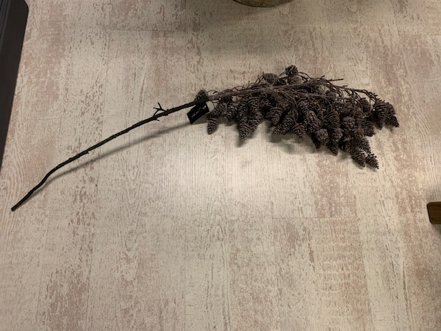 Dennenappeltak Real Touch Frost - Afbeelding 3