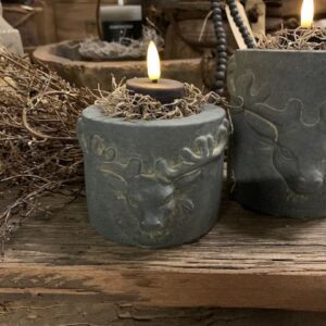 Brynxz Waxinehouder Steen 'Hert' Grey S