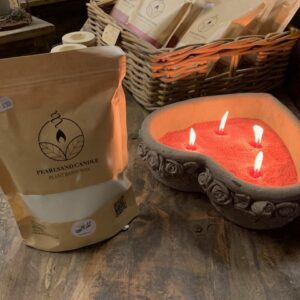 Geur Kaarsenzand incl 4 lontjes Vanille