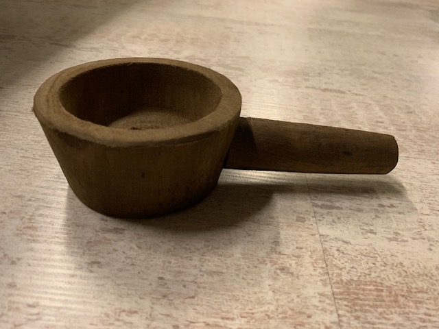 Schaaltje Hout Handvat