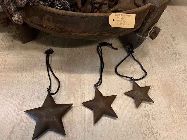 Roest Sterren L 15cm