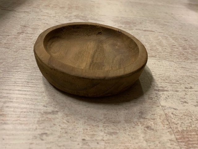 Schaaltje Hout Rond