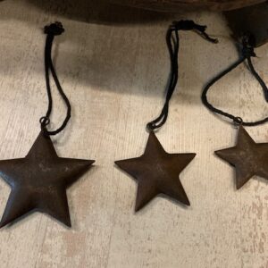 Alternative view of Roest Sterren L 15cm