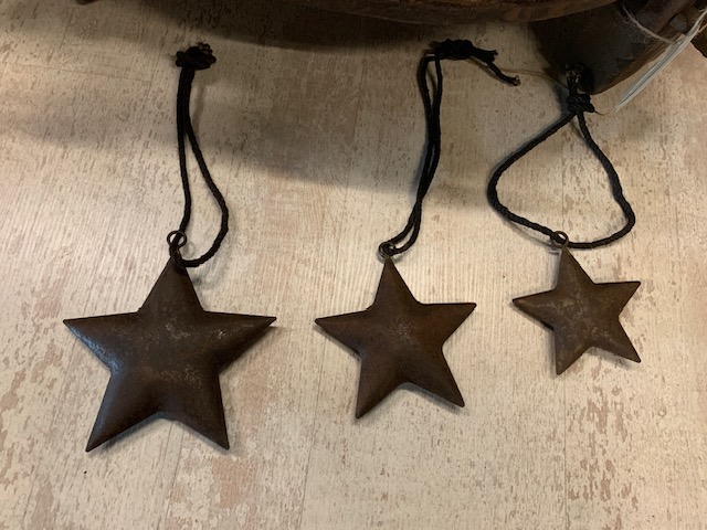 Roest Sterren L 15cm - Afbeelding 2