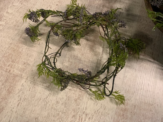 Axelle Guirlande Kunst 180cm - Afbeelding 3