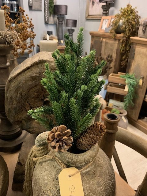 Dennentak Kunst met Dennenappels 40cm - Afbeelding 2