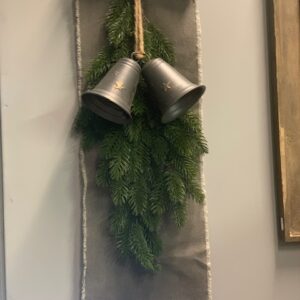 Kalkdoek Nobilistak Met Bellen Grijs