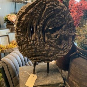 Houten Ornament Op Standaard