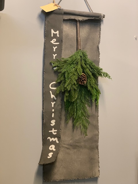 Kalkdoek Toef Merry Christmas