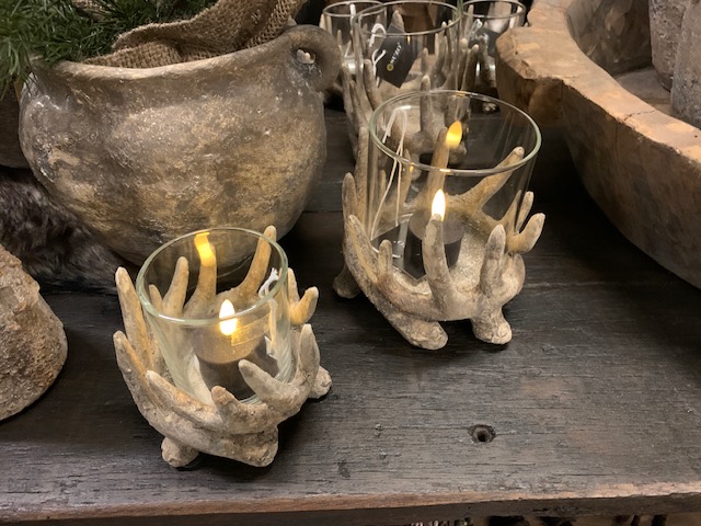 Windlicht 'Gewei' M - Afbeelding 2