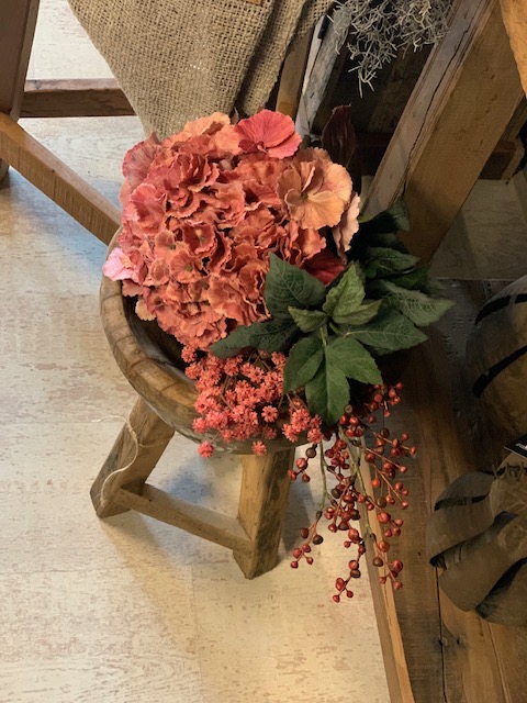 Zijde Bloemstuk Roze - Afbeelding 2