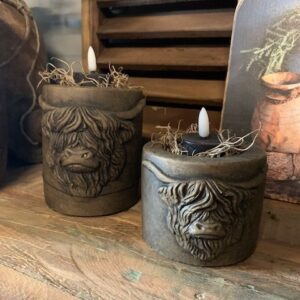 Brynxz Waxinehouder Steen 'Scotty' Brown L