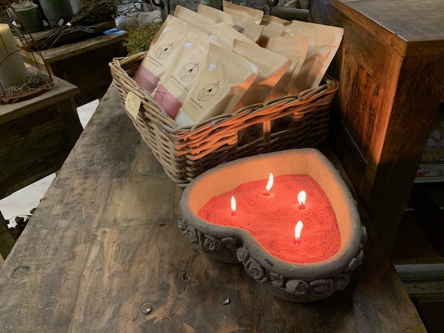 geur Kaarsenzand incl 4 lontjes Rose - Afbeelding 3