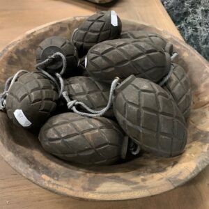 Houten Ornamenthanger Bruin