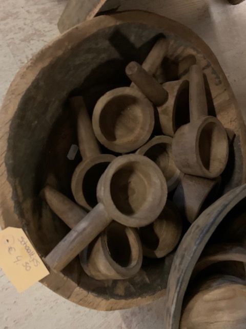 Alternative view of Schaaltje Hout Handvat