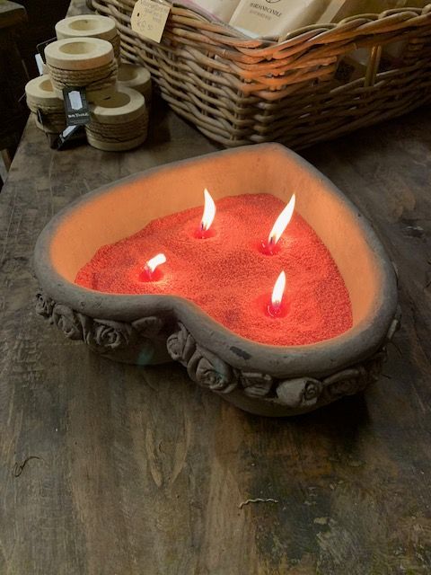 geur Kaarsenzand incl 4 lontjes Rose - Afbeelding 4