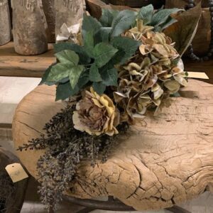 Zijde Bloemstuk Bruin