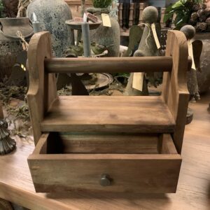 Alternative view of Keukenrolhouder Met Lade Teak