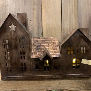 Metalen Waxine Huisje