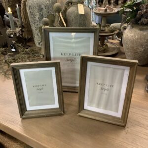 Set Fotolijstjes Bruin !Laatste!