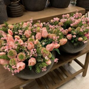 Alternative view of Tulpen Boeketje Roze