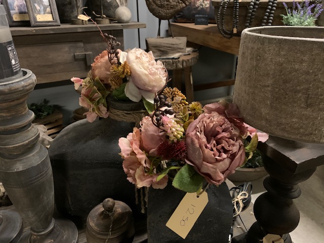 Pioen Boeketje Creme