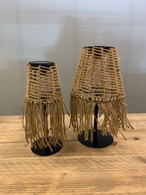 Ibiza Solar Tafellamp Jute S