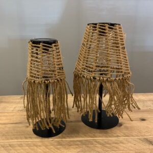 Ibiza Solar Tafellamp Jute L