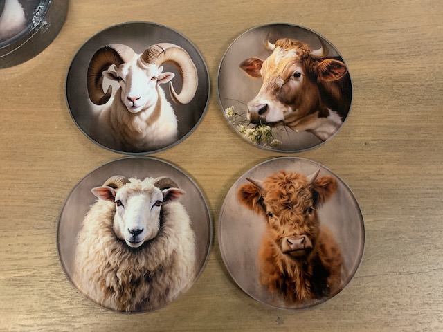 Onderzetters Glas Ram