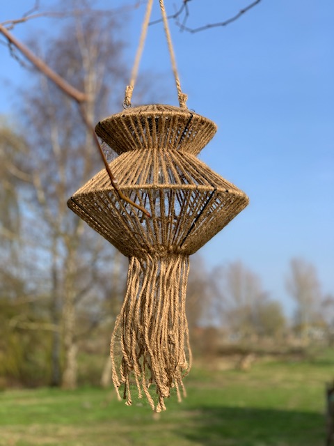 Ibiza Solar Hanglamp Jute Dagmar