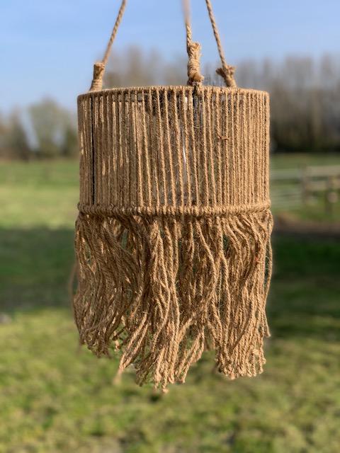 Ibiza Solar Hanglamp Jute Janneke Rond S