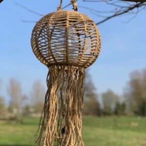 Ibiza Solar Hanglamp Jute Bol S
