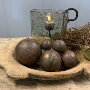 Metalen Roestballen Set 5